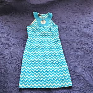 Beaded Neck Detail Dress